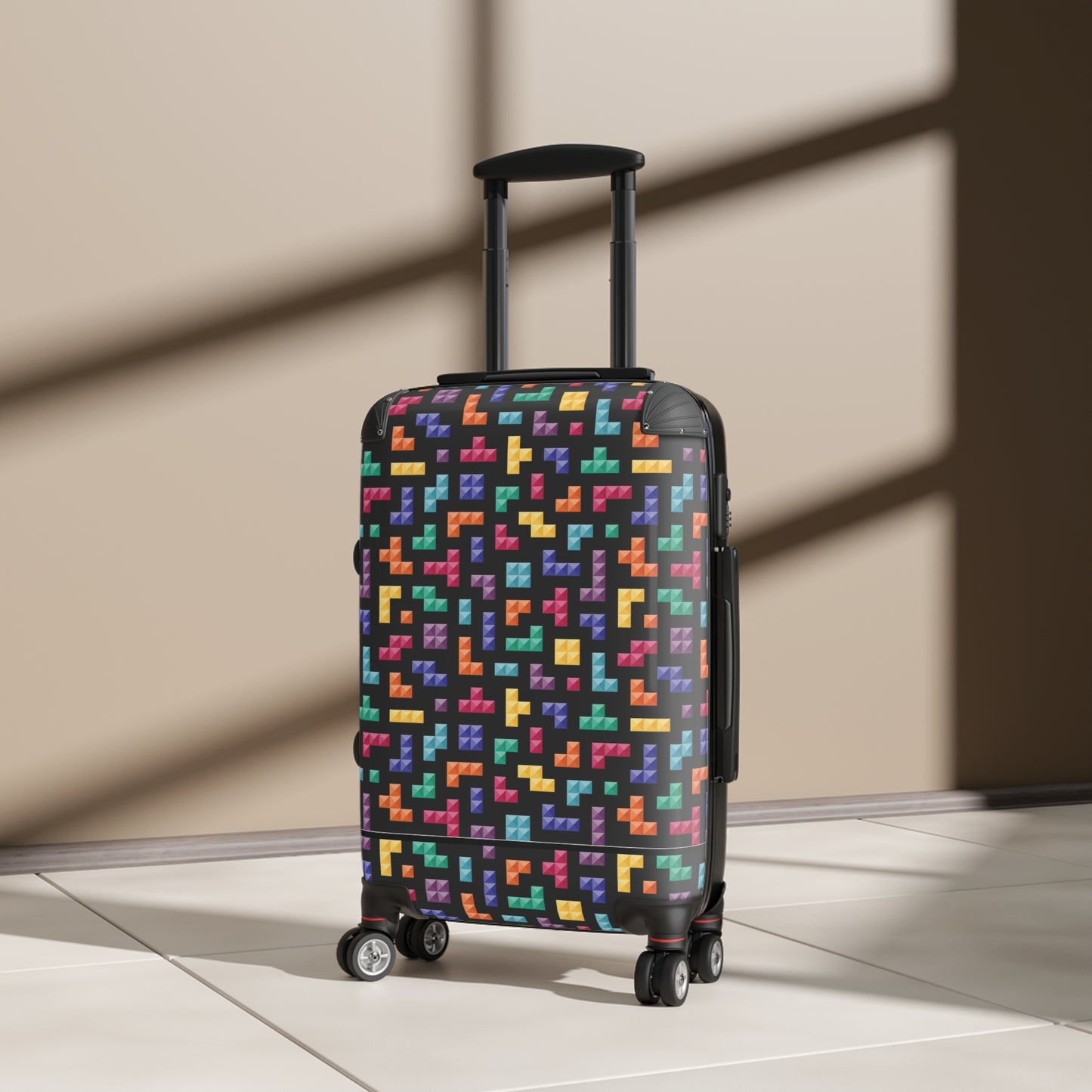 Tetris Inspired Suitcase