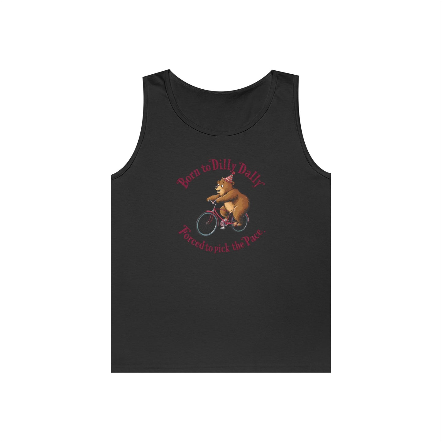 Born to Dilly Dally Bear Tank Top