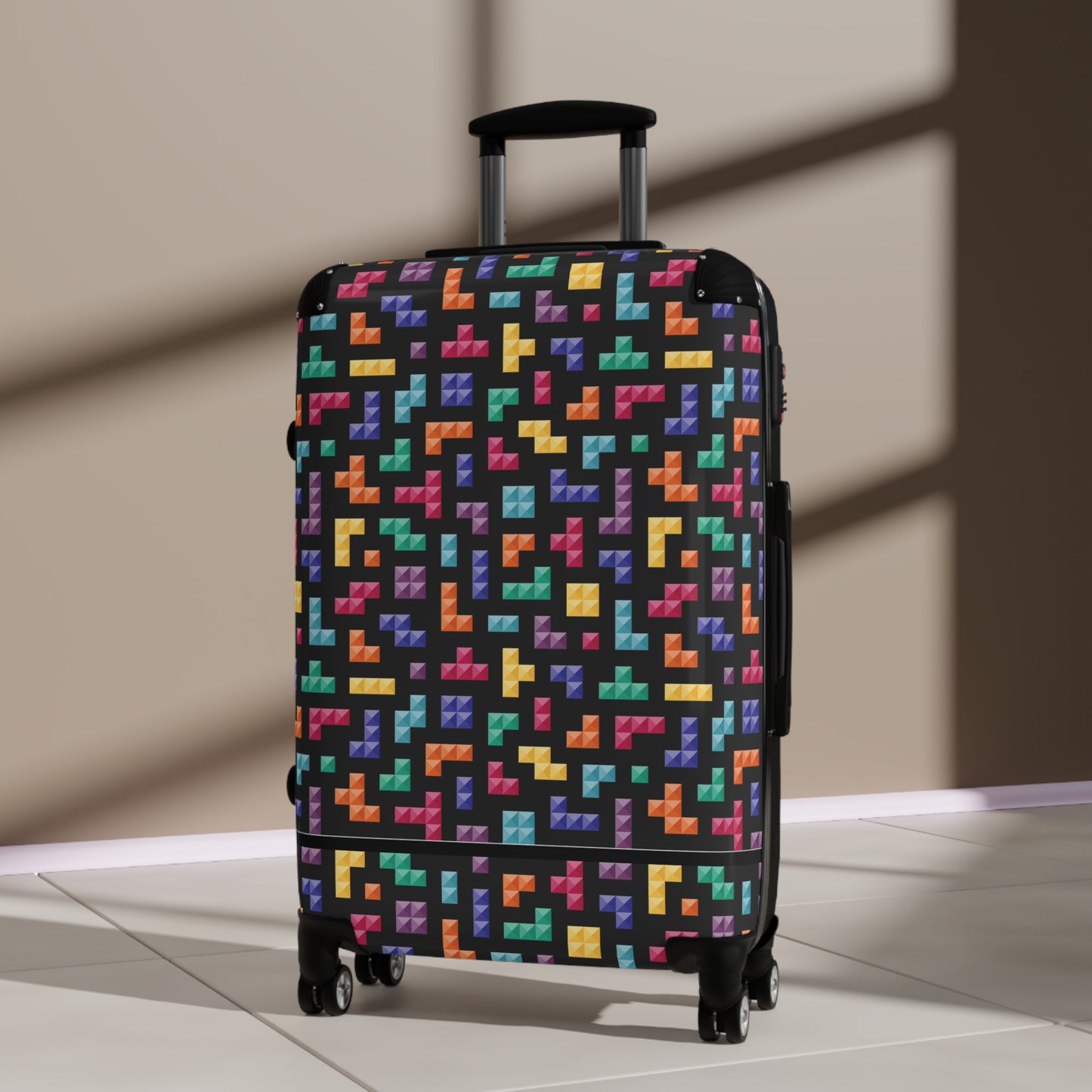 Tetris Inspired Suitcase