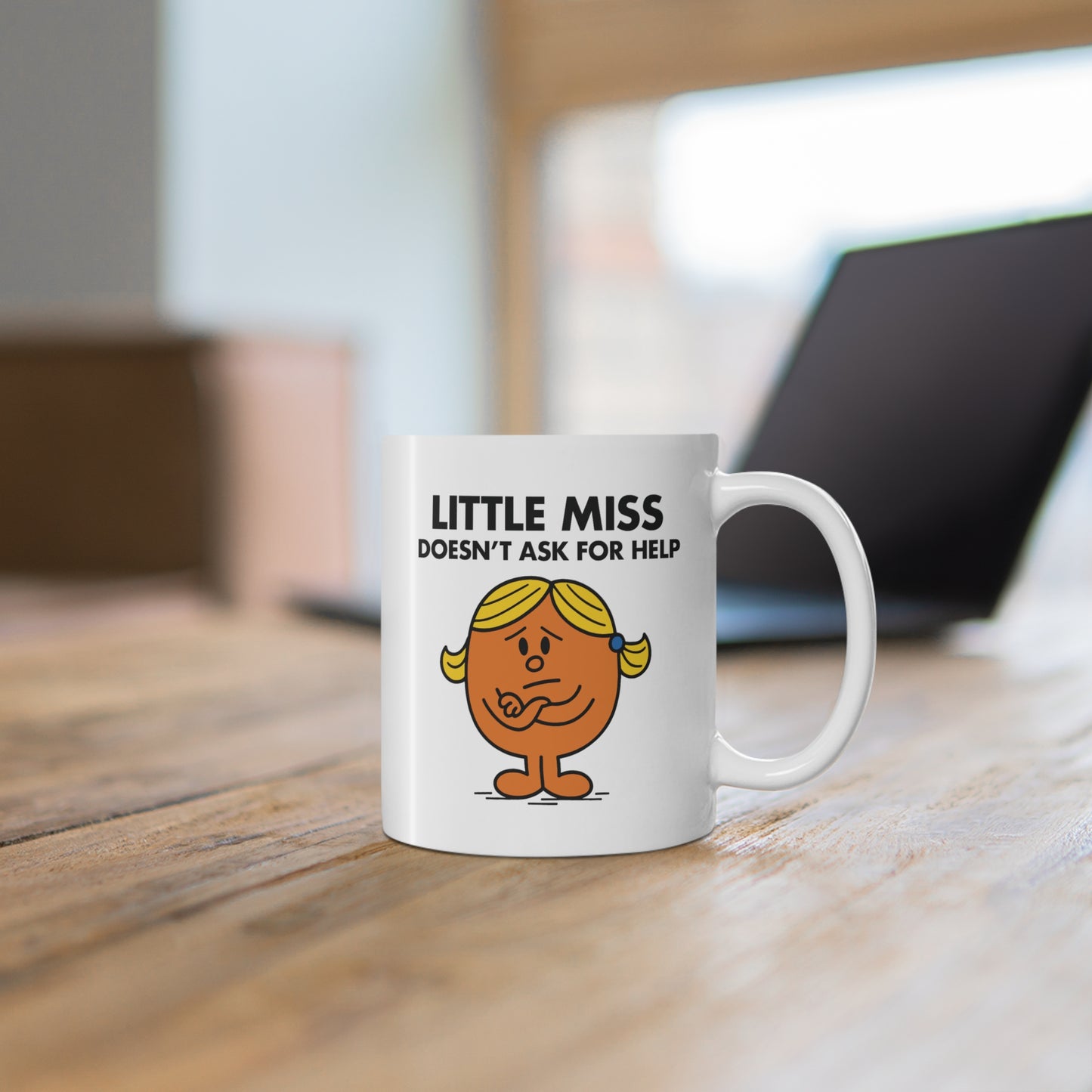 Little Miss Doesn't Ask For Help Mug
