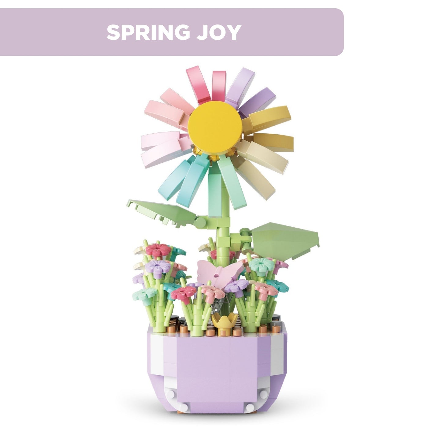 Eternal Plant Building Blocks | Fun Size Flowers and Succulents