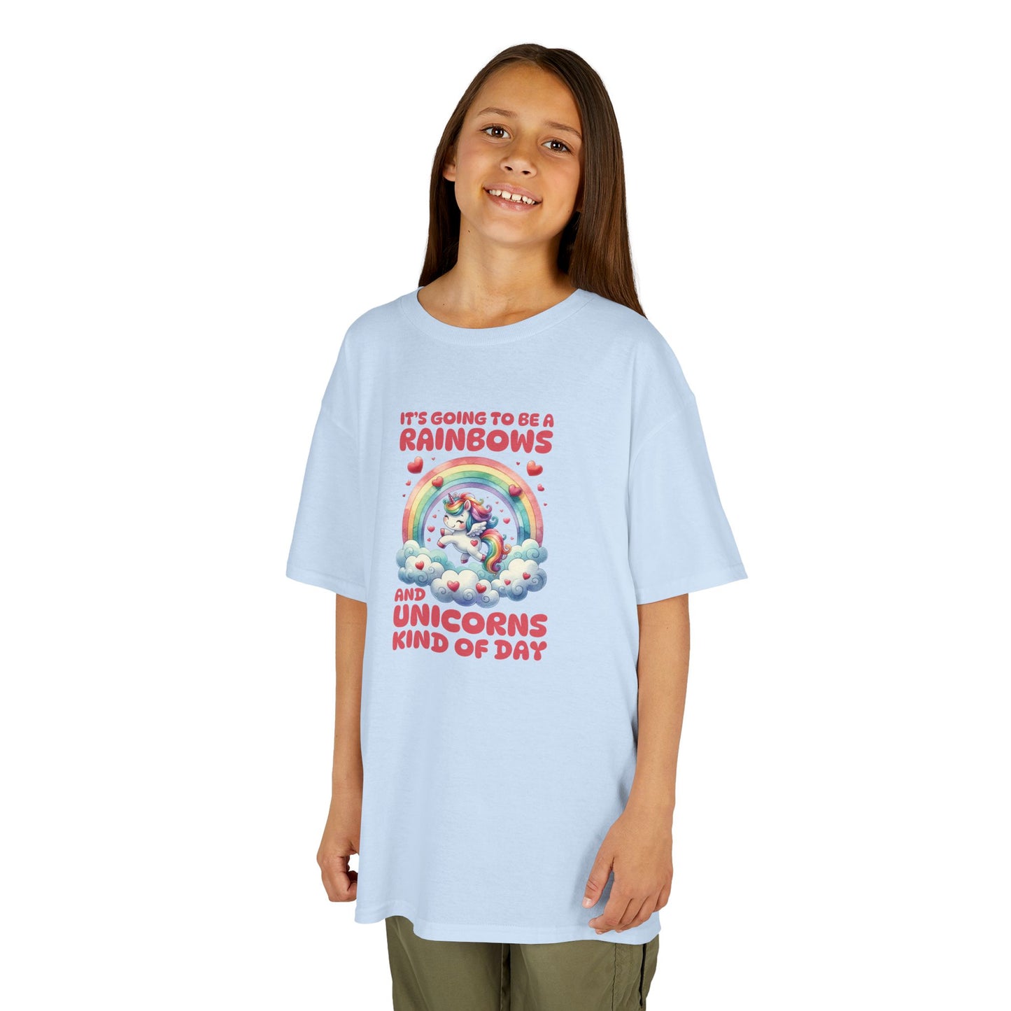 Rainbows  Unicorns Kind Of A Day KIDS T-Shirt