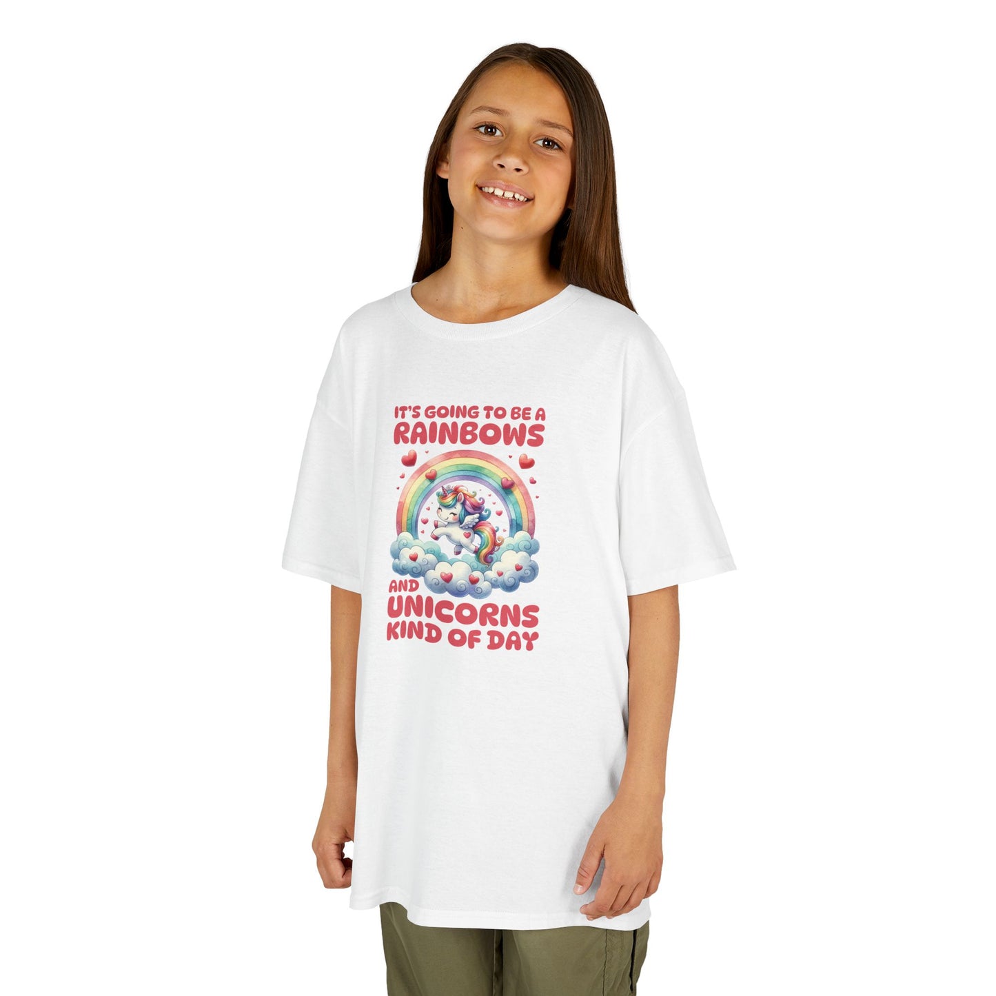 Rainbows  Unicorns Kind Of A Day KIDS T-Shirt