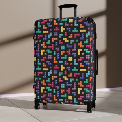 Tetris Inspired Suitcase