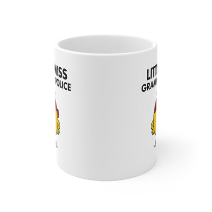 Little Miss Grammar Police Mug