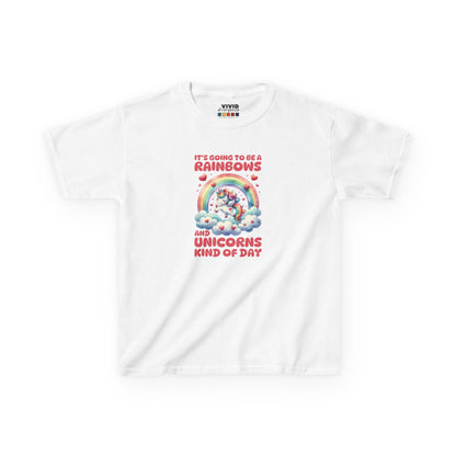 Rainbows  Unicorns Kind Of A Day KIDS T-Shirt