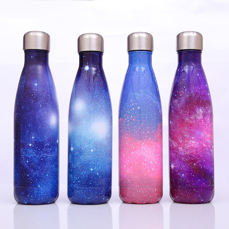 Galaxy Stainless Steel Water Bottle - Vivid Divergence