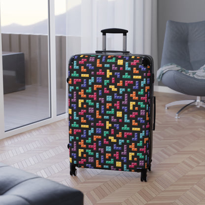 Tetris Inspired Suitcase