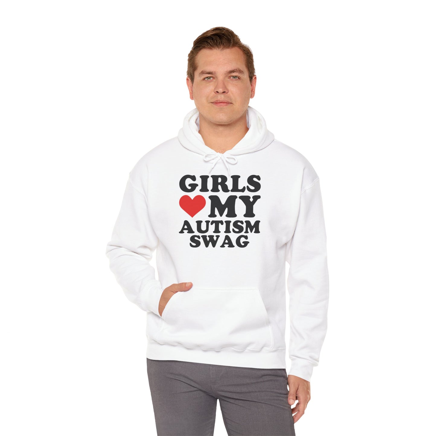 Girls Love My Autism Swag Hoodie
