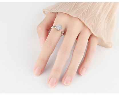 Radiant Sun Fidget Spinning Ring