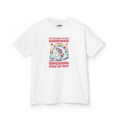 Rainbows  Unicorns Kind Of A Day KIDS T-Shirt