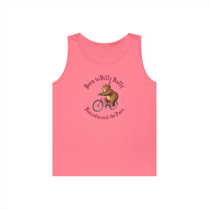 Born to Dilly Dally Bear Tank Top