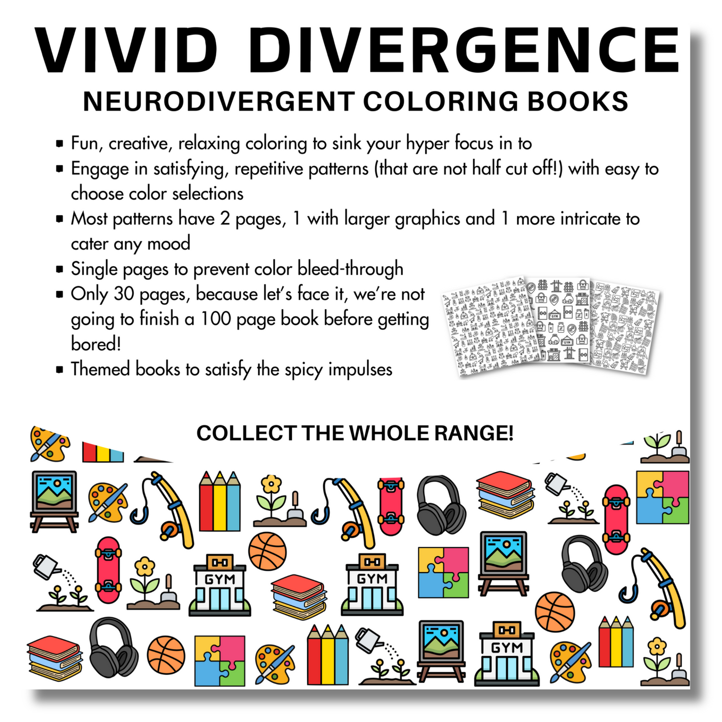 Bold & Easy Coloring Book | The Hobby Graveyard