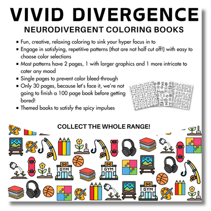Bold & Easy Coloring Book | The Hobby Graveyard