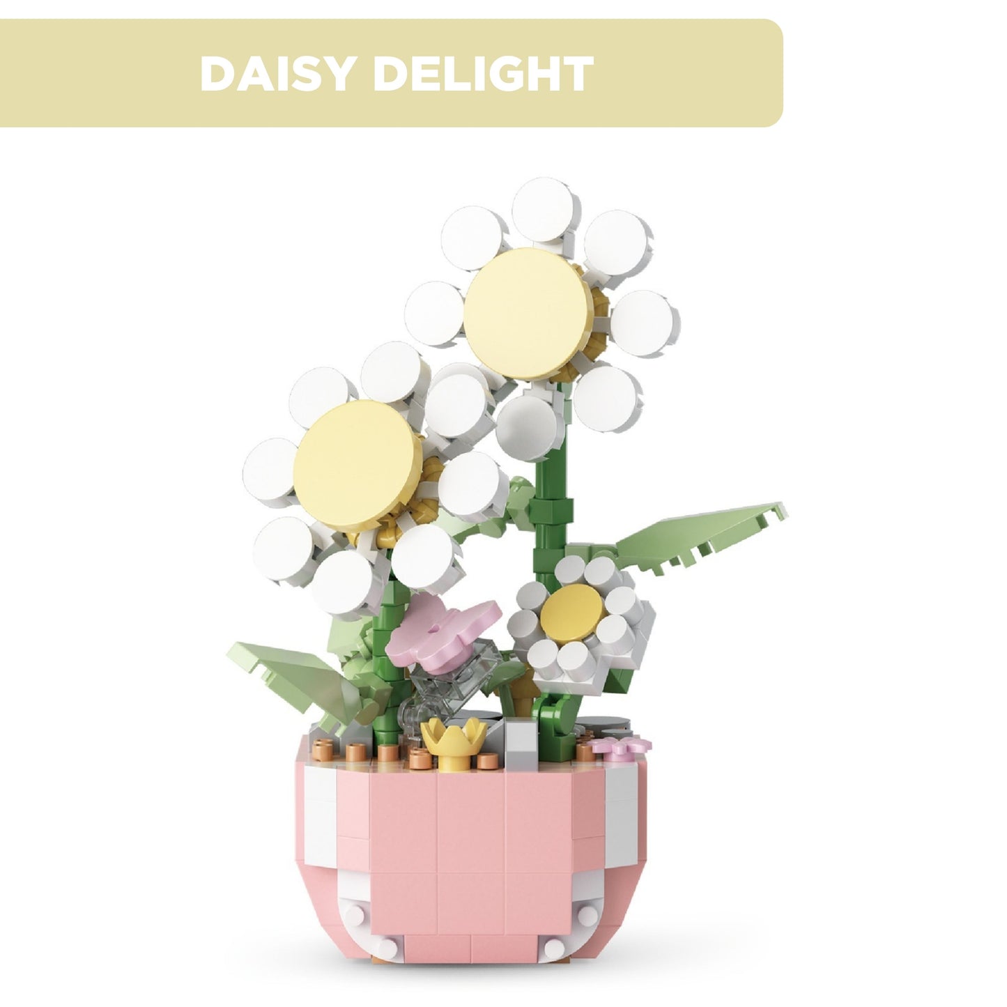 Eternal Plant Building Blocks | Fun Size Flowers and Succulents