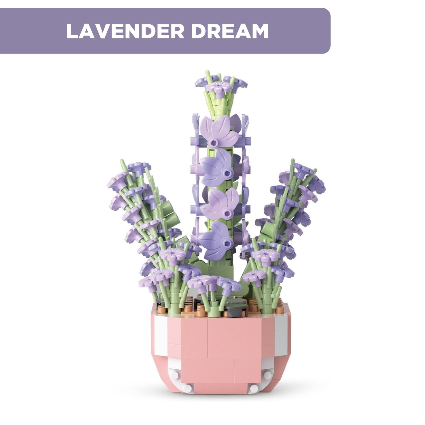 Eternal Plant Building Blocks | Fun Size Flowers and Succulents