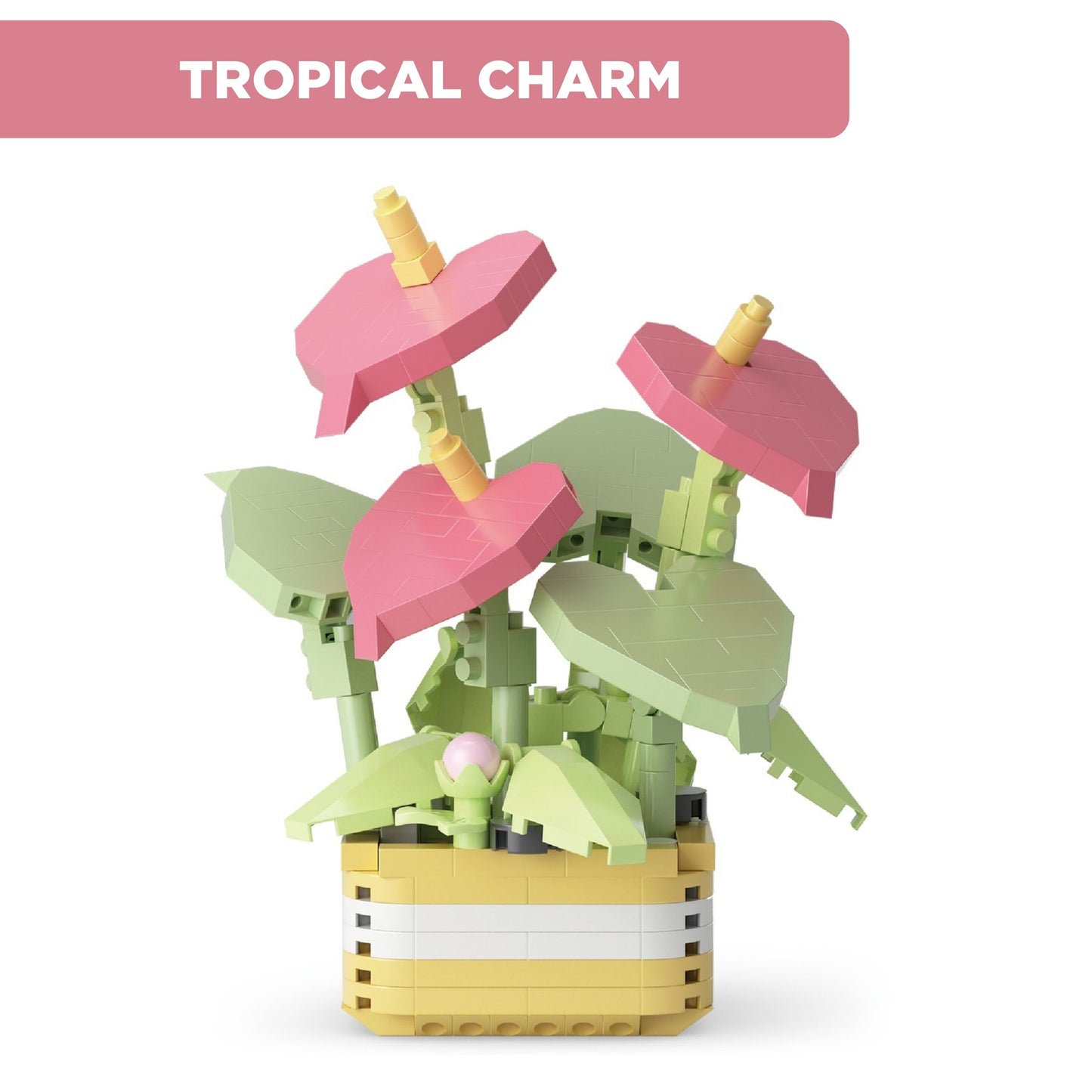 Eternal Plant Building Blocks | Fun Size Flowers and Succulents