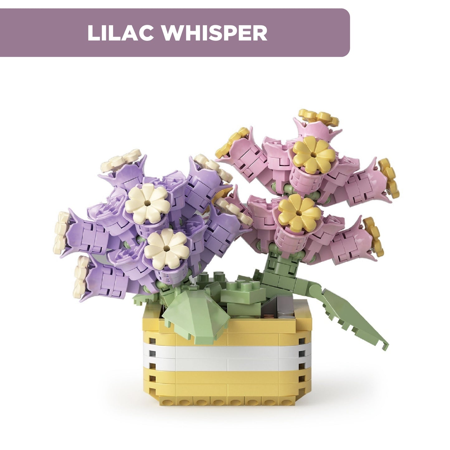 Eternal Plant Building Blocks | Fun Size Flowers and Succulents