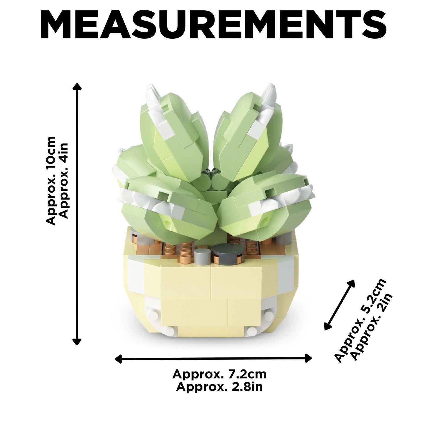 Eternal Plant Building Blocks | Fun Size Flowers and Succulents