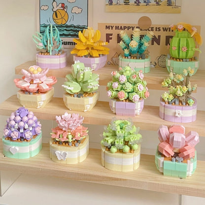 Eternal Plant Building Blocks | Fun Size Flowers and Succulents