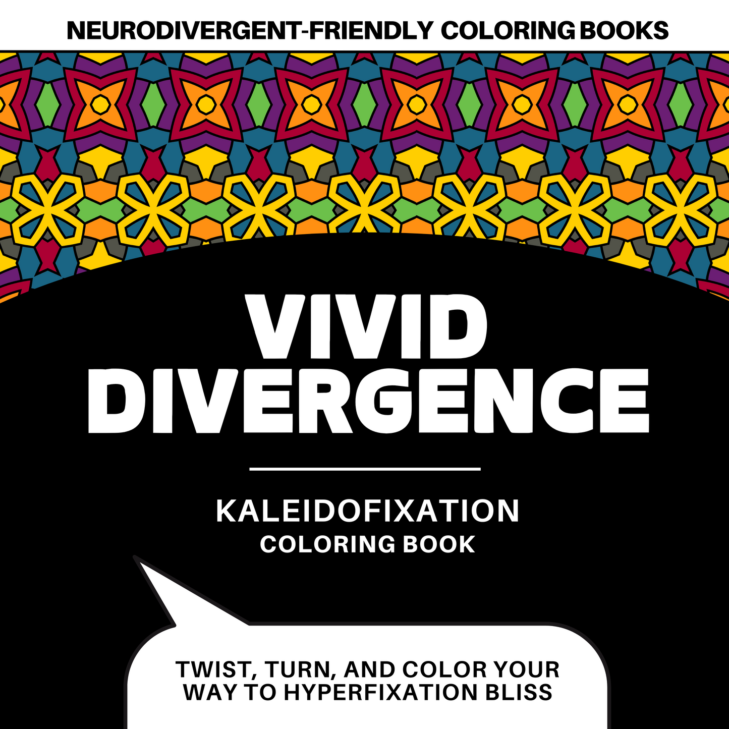 Bold & Easy Coloring Book | Kaleidofixation