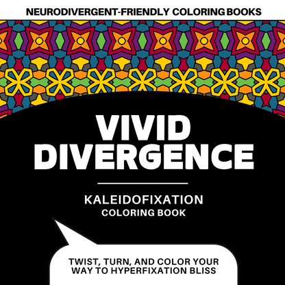 Bold & Easy Coloring Book | Kaleidofixation