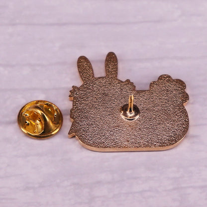 Most Anxious Bunny Badge Pin